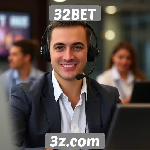 Suporte ao cliente no site 32BET